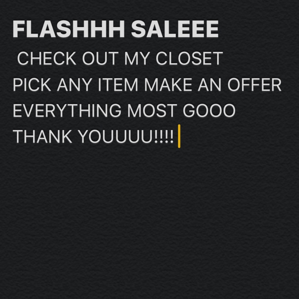 FLASHHH SALEEEE